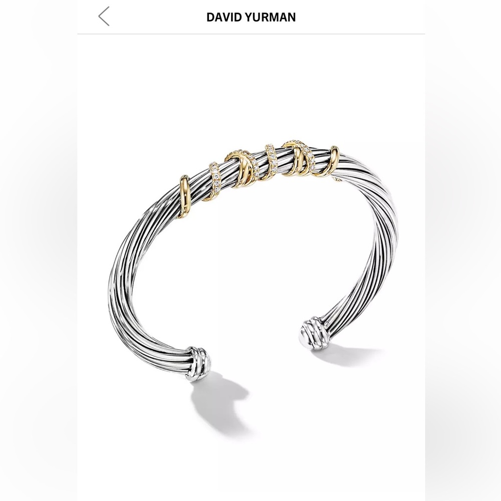 Authentic David Yurman Helena 6mm bracelet